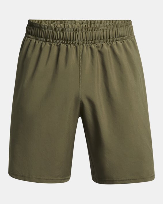 Men's UA Tech™ Woven Wordmark Shorts in Green image number 4